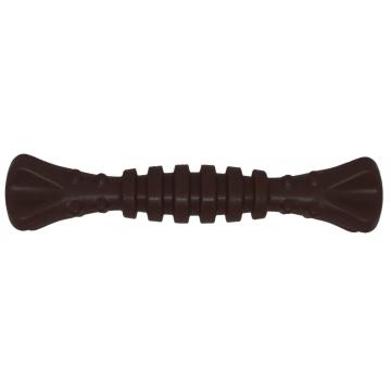 Percell 7.5" Nylon Dog Chew Spiral Bone Chocolate Scent