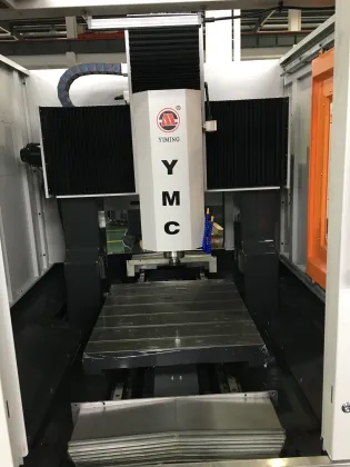 Maxtors Hot Sale: Compact Double Column CNC Milling Machine with Engraving - Model YMC-8070