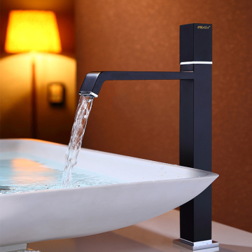 Premium Brass Single Lever Waterfall Faucet for Bathroom Basins