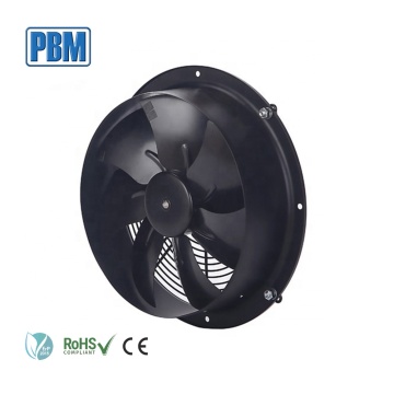 Green House Cooling Solution: PBM 230V EC 350mm Air Conditioner with Solar Attic Exhaust Fan