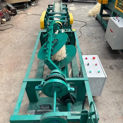 High Efficiency Wood Wool Firelight Rope Machine for Woodworking