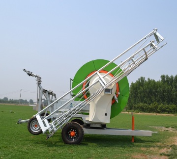 Aquajet II hose reel irrigation