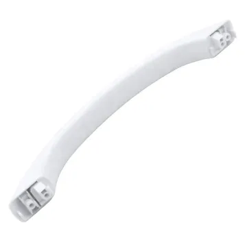 White Plastic Door Handle for Microwave Oven - WB15X322
