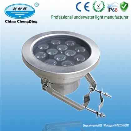 Pool lights underwater supply with 9W 12W 18W RGB LED pool lights