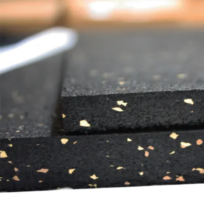 Anti slip GYM rubber tile flooring mat