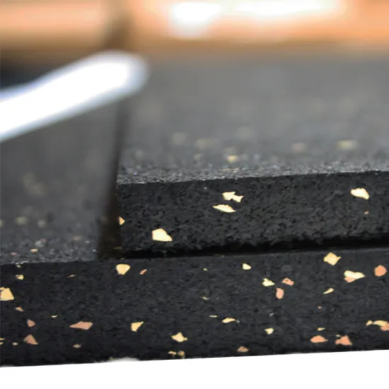 Indoor Rubber Roll Flooring mat For Gym