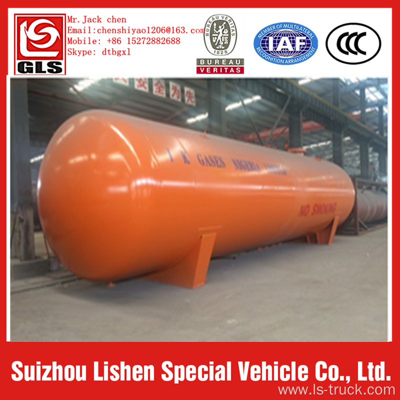 New horizontal lpg storage tank