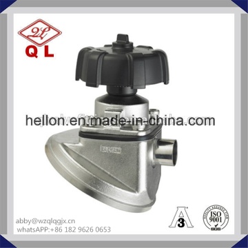 Stainless Steel Sanitary Pneumatic Clamped Diaphragm Valve