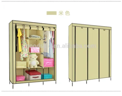 Multi-Function Non-Woven Cloth Detachable Wardrobe
