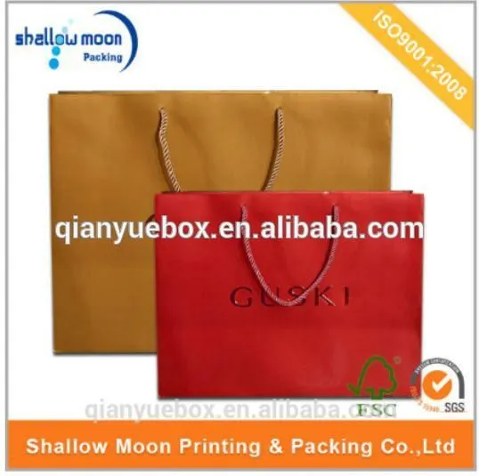 wholesale custom design art paper bag