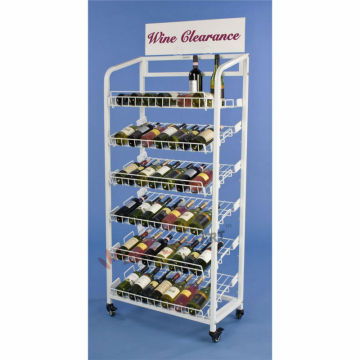 6 layer removable display shelves or storage shelves