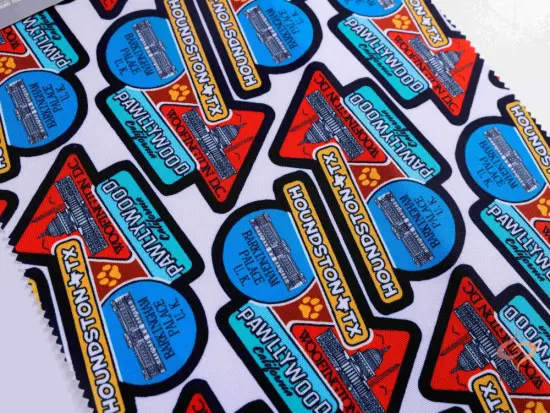 600D Oxford With Coating and Print