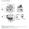 Vvvf Drive Gealed Lifator Tracing Machine