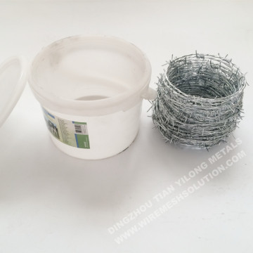 14 Gauge Hot Dipped Galvanized Barbed Wire Fence