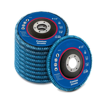Vibratite 4.5 x 7/8-Inch 60 Grit Zirconia Flap Disc