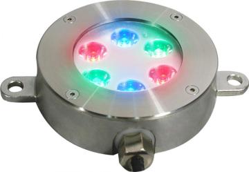 6W 18W LED Underwater light 24VDC RGB 3IN1 24VDC