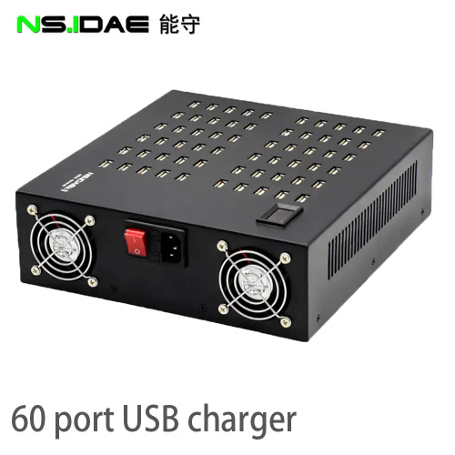 Station de recharge USB multi-protocole de 60 ports