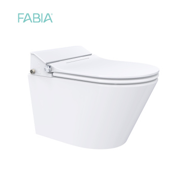 European Style Floor Standing P-trap Intelligent Toilet