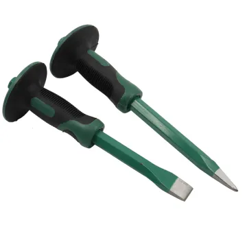 Multiple Specifications Wall Chisels Power Tool Carpenter Chisels with Rubber Handle