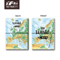 Which Notebook To Buy Custom world map style soft-cover notebook Factory