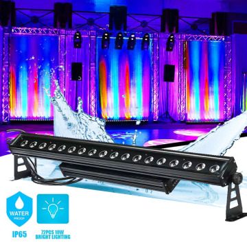 Laveuse murale LED 18W - 120V RGBCW Stage DJ DMX512 Flood Light