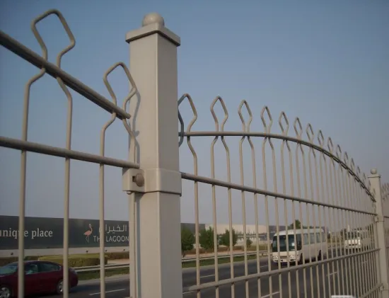 Dubai type welded wire mesh fence