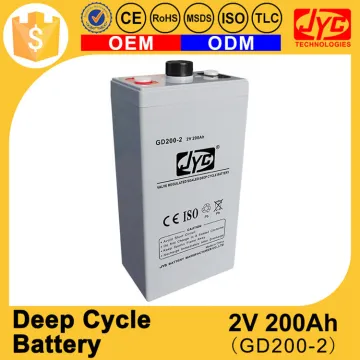 superior quality 200ah deep cycle battery 2v