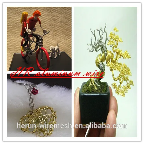 HR 2mm 39ft/coil 5m/coil 16ft colored anodized aluminum wire for jewelry making