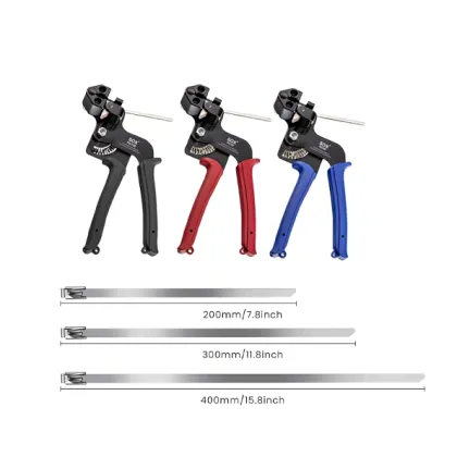 Stainless Steel Cable Tie Gun Cable Tie Tensioning Tools Metal Tie Cutter