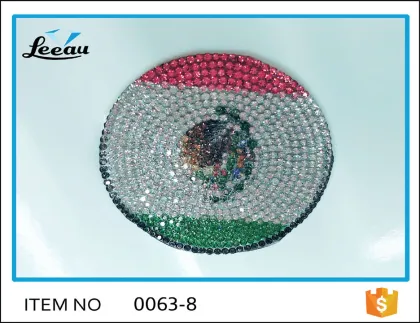 Iron Rhinestone brand Embroidery Patch