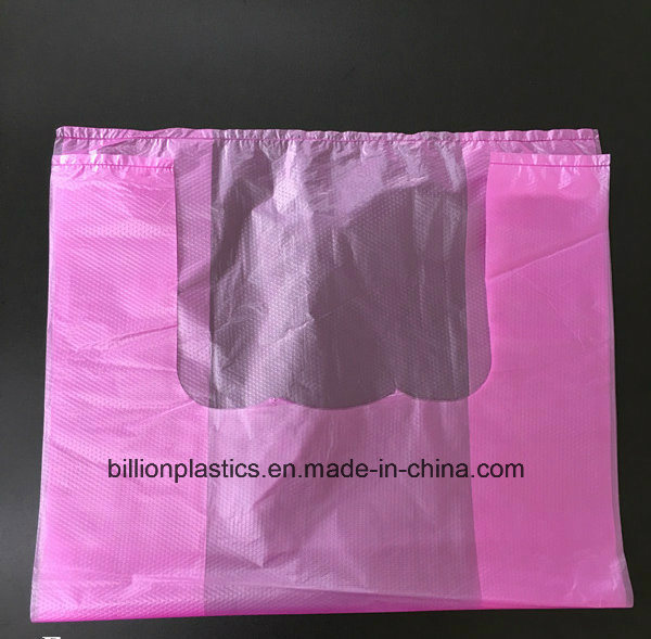 HDPE Plastic T-Shirt Handle Bag Plastic Carrier Bag
