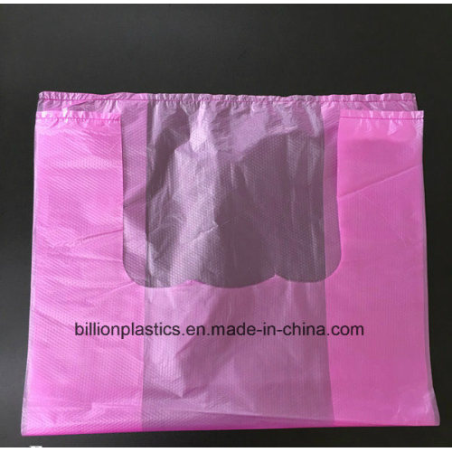 HDPE Plastic T-Shirt Handle Bag Plastic Carrier Bag