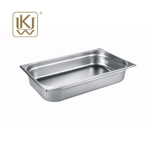 Gastronorm stainless steel 1/3 100mm tray sealable lid