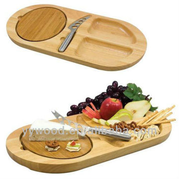 wooden food serving board