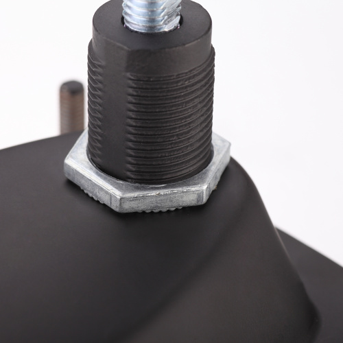 Schwarz pulverbeschichtete Eisen Industrial Flush Pull -Riegel