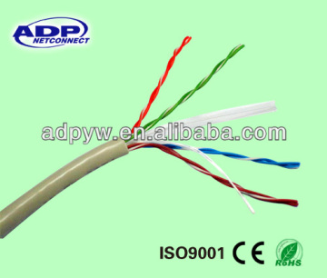 cat6 cable manutacurer Fluke passed rohs certifier 23awg/4p UTP FTP SFTP cat6 cable 1000ft