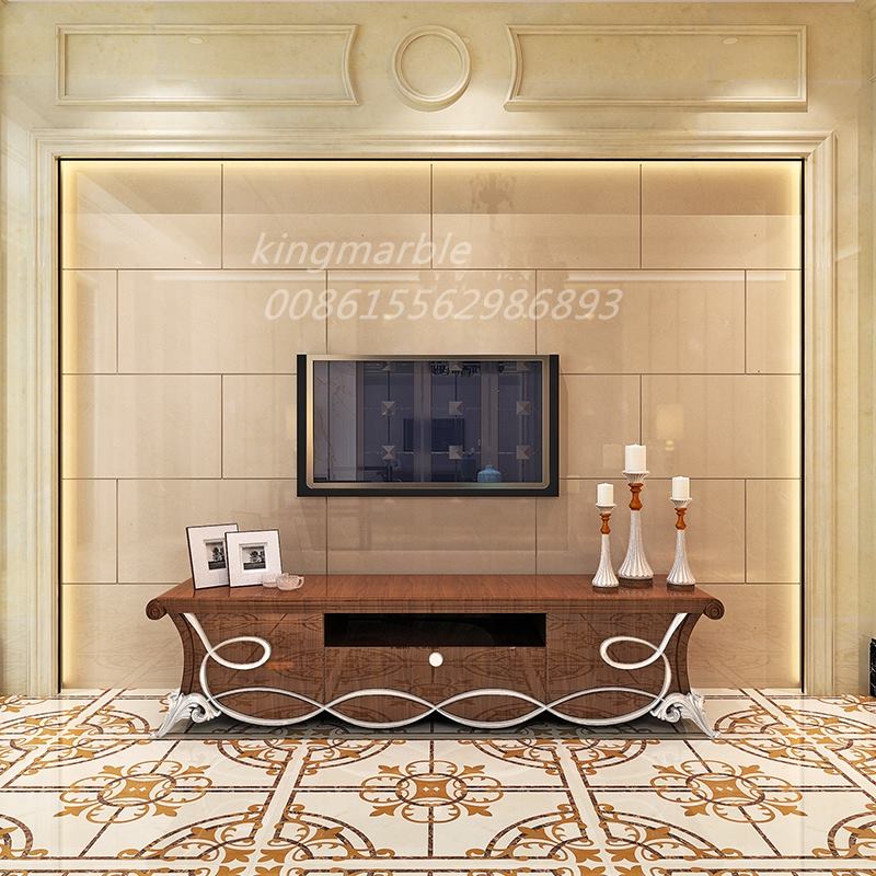 1.22m * 2.44m decorative uv pvc marble wall panels