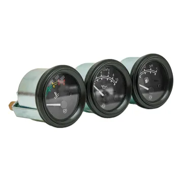 Generator Accessories: Fuel Oil Level Gauge 0~10bar, Oil Pressure Gauge 40~120°C, Water Temperature Gauge