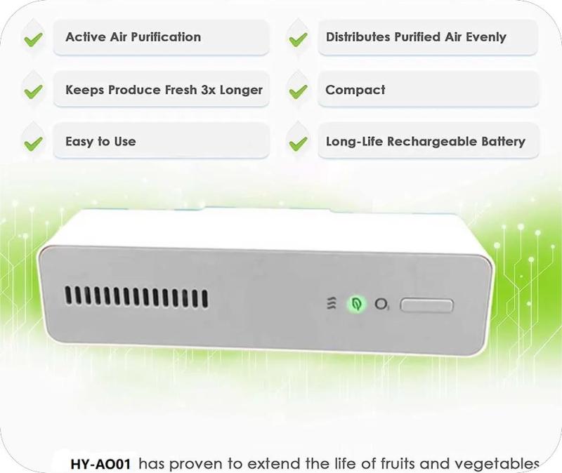 USB rechargable Cabinet Air Disinfector