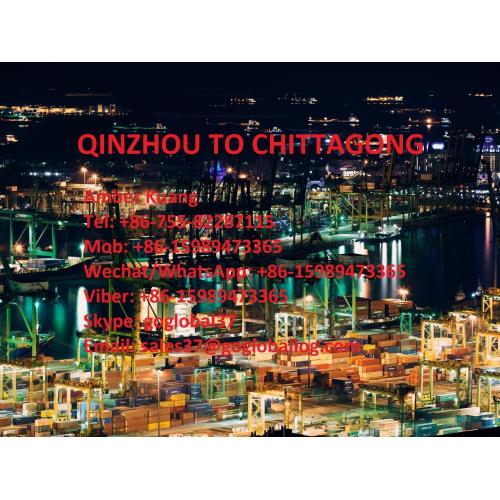 Guangxi Qinzhou Sea Freight to Bangladesh Chittagong