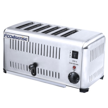 2021 110V Commercial Sandwich Press Maker Electric Grill Bun Bread Toaster for Restaurant Hotel