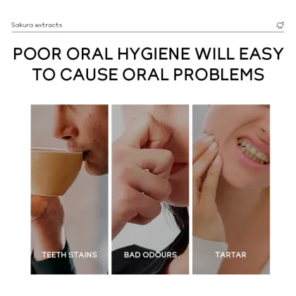 Wholesale Natural Cherry Blossom Mint Toothpaste for Fresh Breath Oral Care