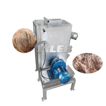 Hocheffizientes Vintage-Kokosnuss-Braunschatzer und Verarbeitungsmaschine