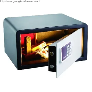 Eletronic Hotel Safe/thickness:door 5mm, body 2mm/H230*W430*D360mm