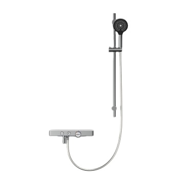 Copper Bathroom Faucet with Thermostatic Multi-Function Button