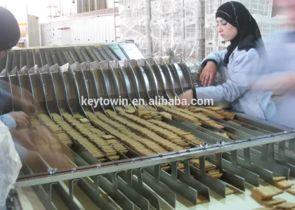 Automatic cookies and cracker biscuits production line