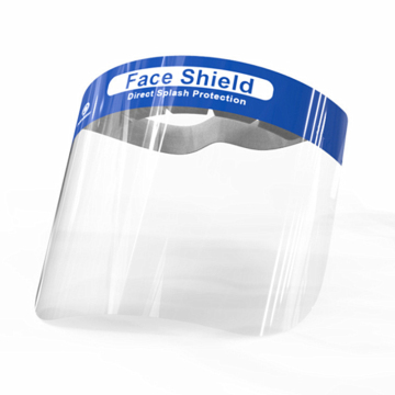 Protetor facial ajustável de proteção anti nevoeiro