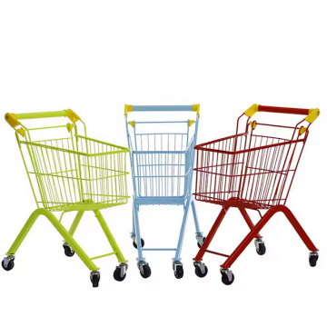 Kids Metal Supermarket Mini Shopping Cart