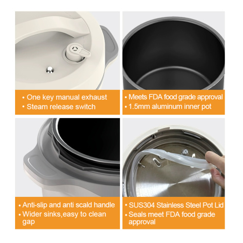 Electric Pressure Cookers 4 capacity Electric Pressure Cooker Manufactory