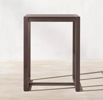 Modern Aluminum Table Set for Outdoor Bars and Restaurants in Factory Outlets